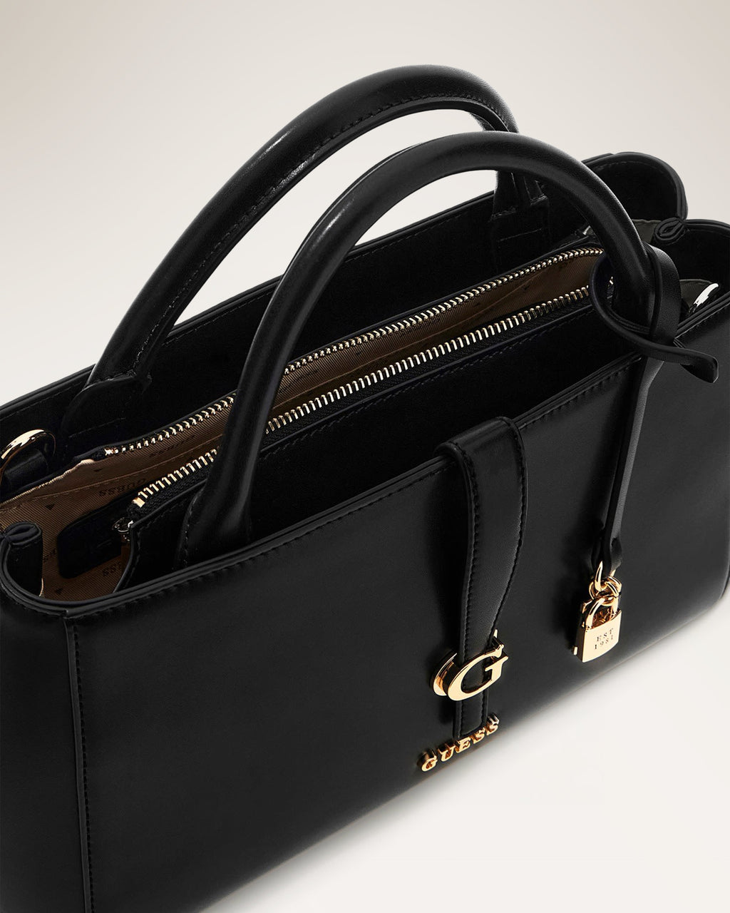 Noir - GUESS Sac à main Carrie Girlfriend Satchel