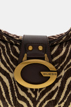 Marron - GUESS Sac à bandoulière Camden Shoulder