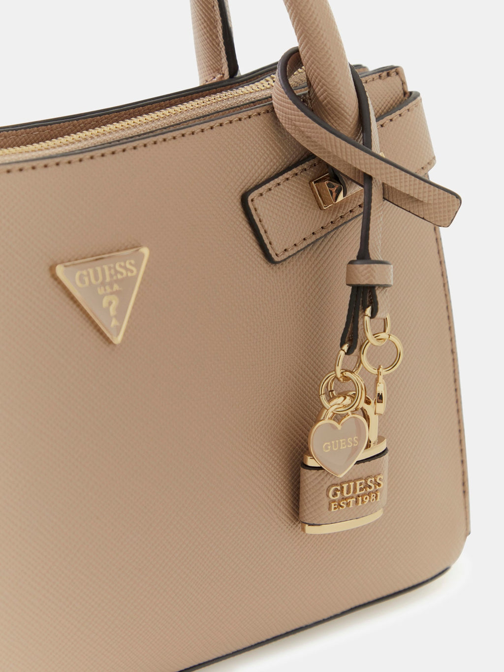 Pale Mocha - GUESS Sac à main Serenova Pale Mocha