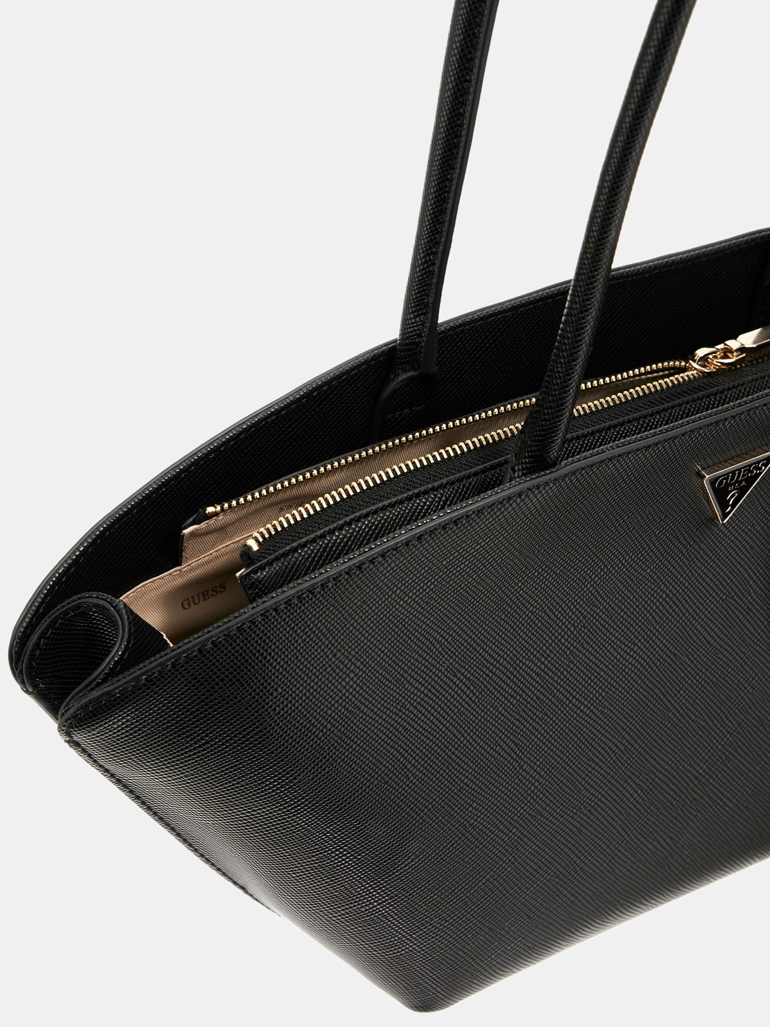 Noir - GUESS Sac à bandoulière Bolena Shoulder Satchel