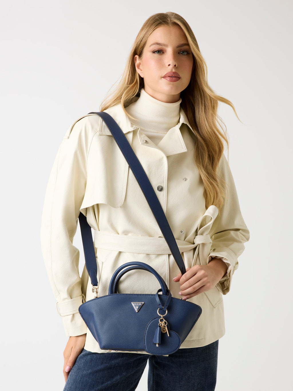 Midnight - GUESS Sac à main Bolena Mini