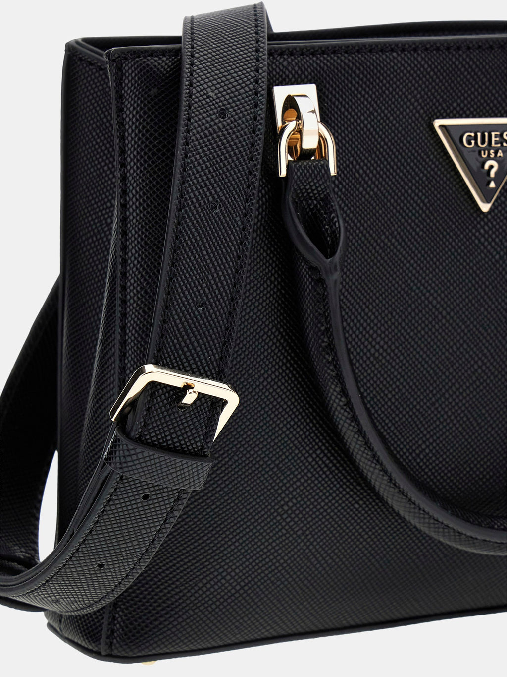 Noir - GUESS Sac à main Noelle II Small Multi Comp