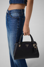 Noir - GUESS Sac à main Noelle Luxury Satchel