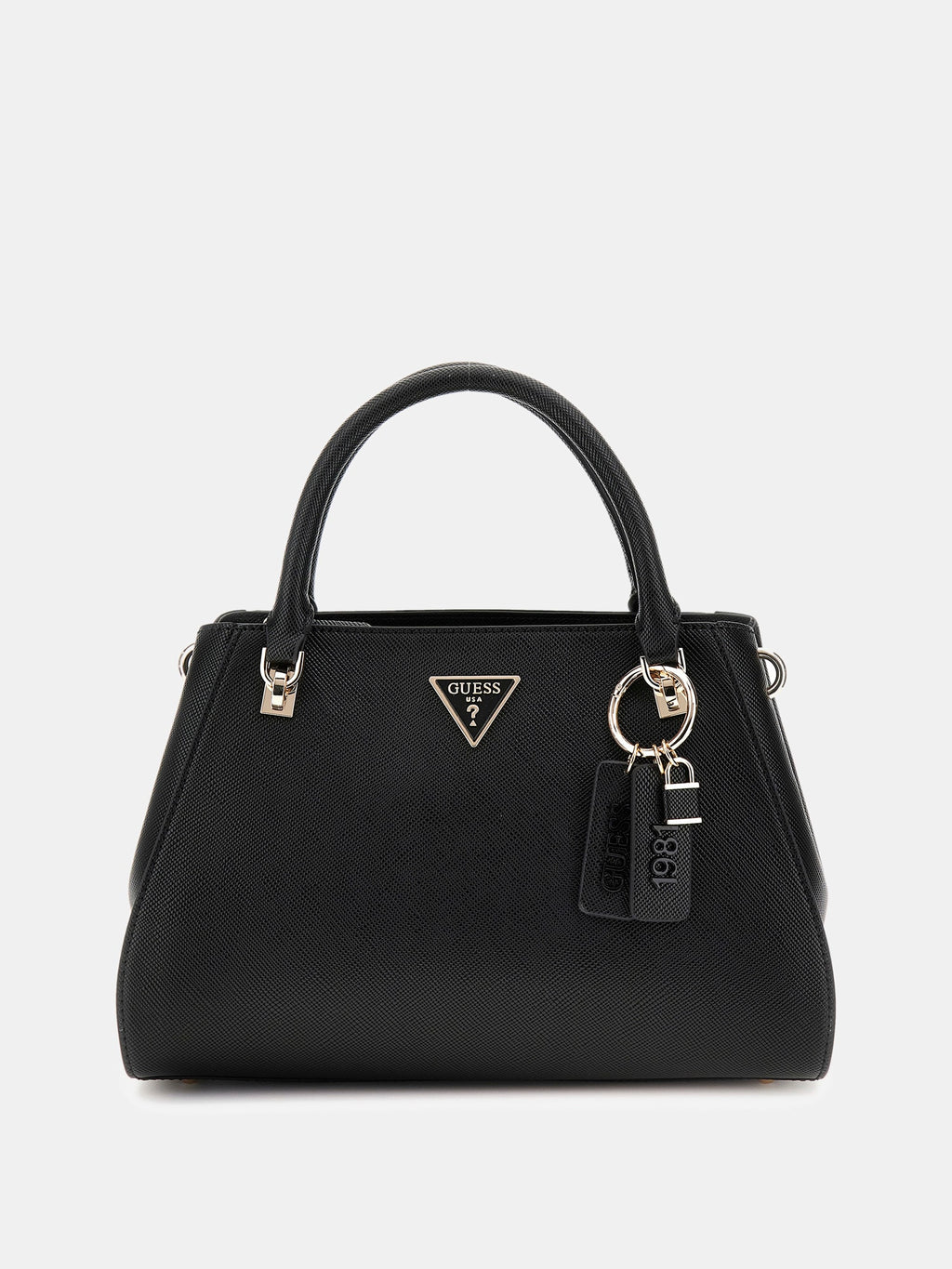Noir - GUESS Sac à main Noelle Luxury Satchel