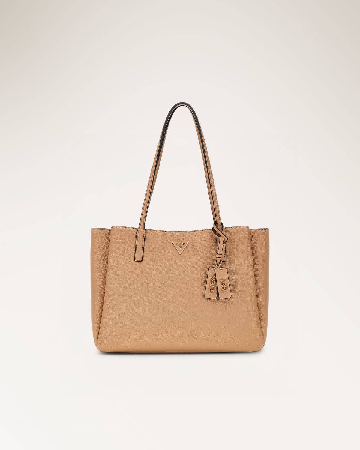 Beige - GUESS Cabas Noelle II Tech Tote