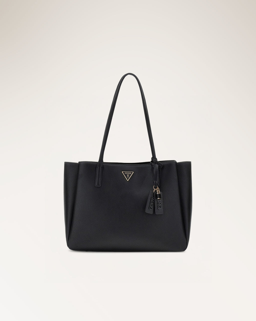 Noir - GUESS Cabas Noelle II Tech Tote