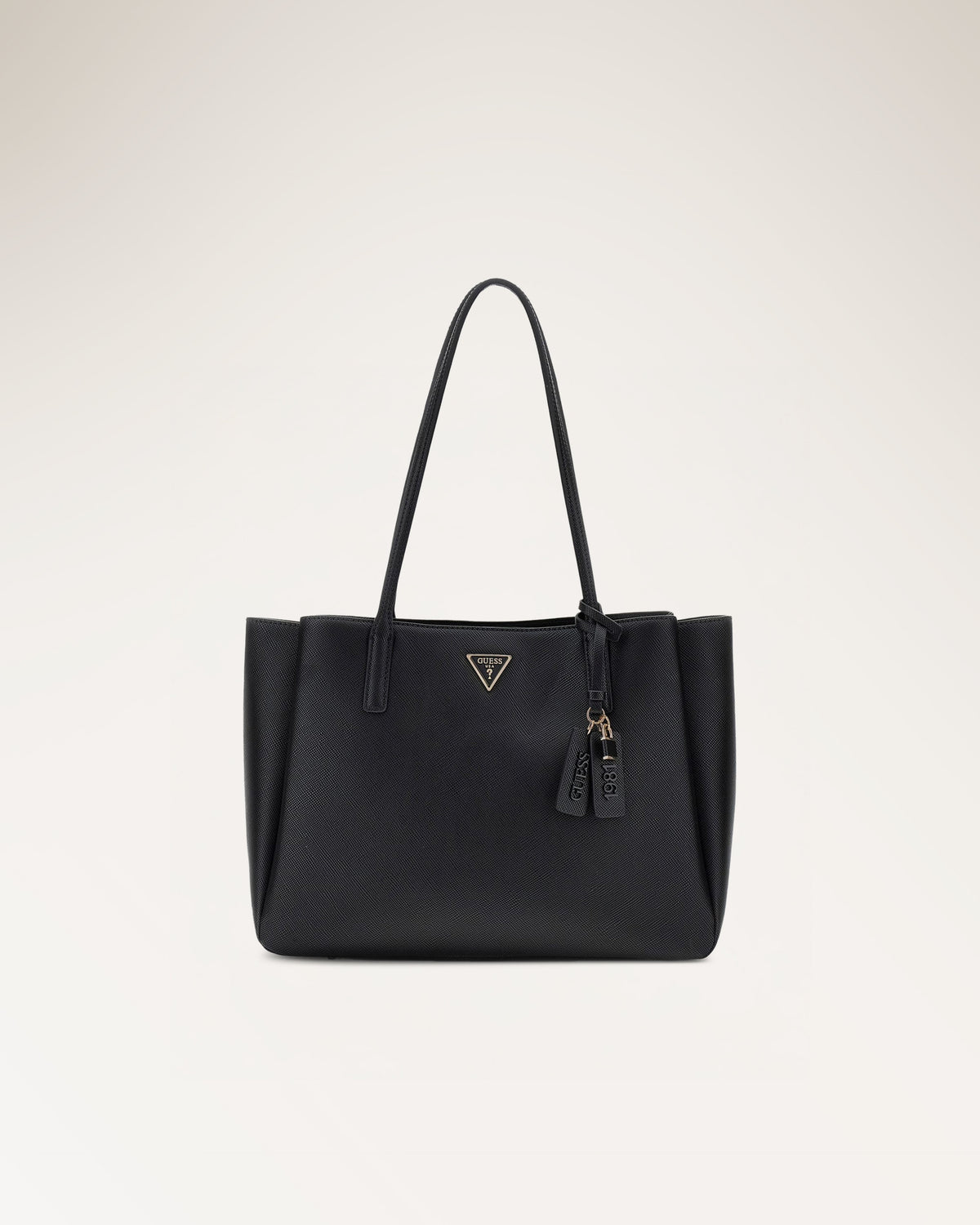 Noir - GUESS Cabas Noelle II Tech Tote