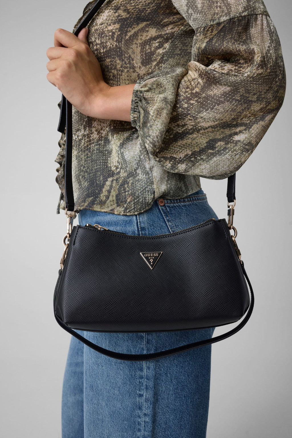 Noir - GUESS Sac à main Noelle II
