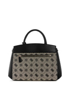 Noir - GUESS Sac à main Melinda Logo Tri Comp Satchel