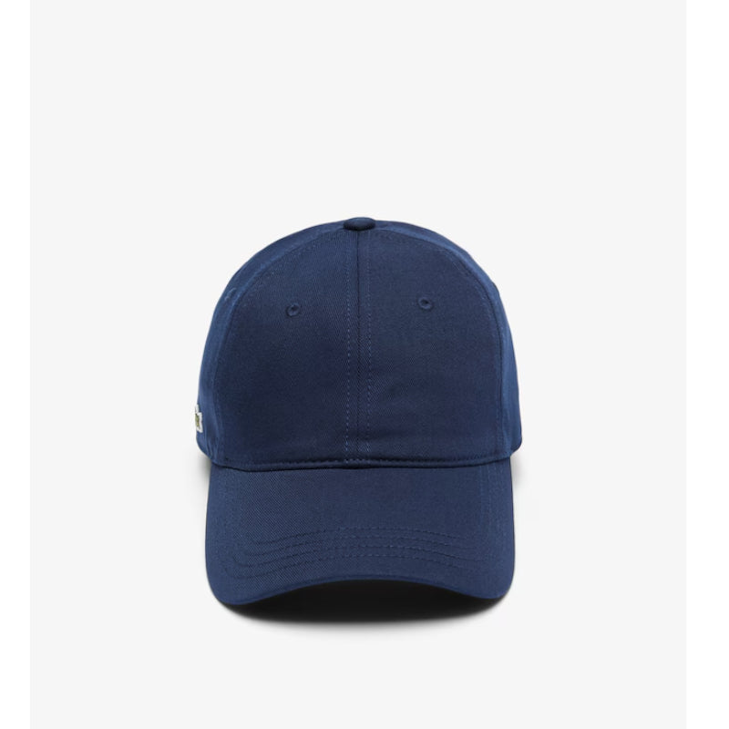 Bleu nuit - LACOSTE Casquette twill de coton