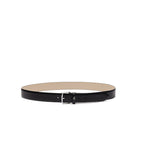 LACOSTE Ceinture en cuir lisse