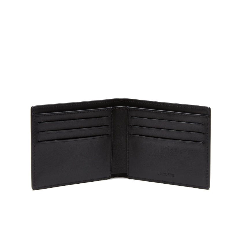 LACOSTE Coffret cadeau portefeuille et porte-clés avec logo pour homme
