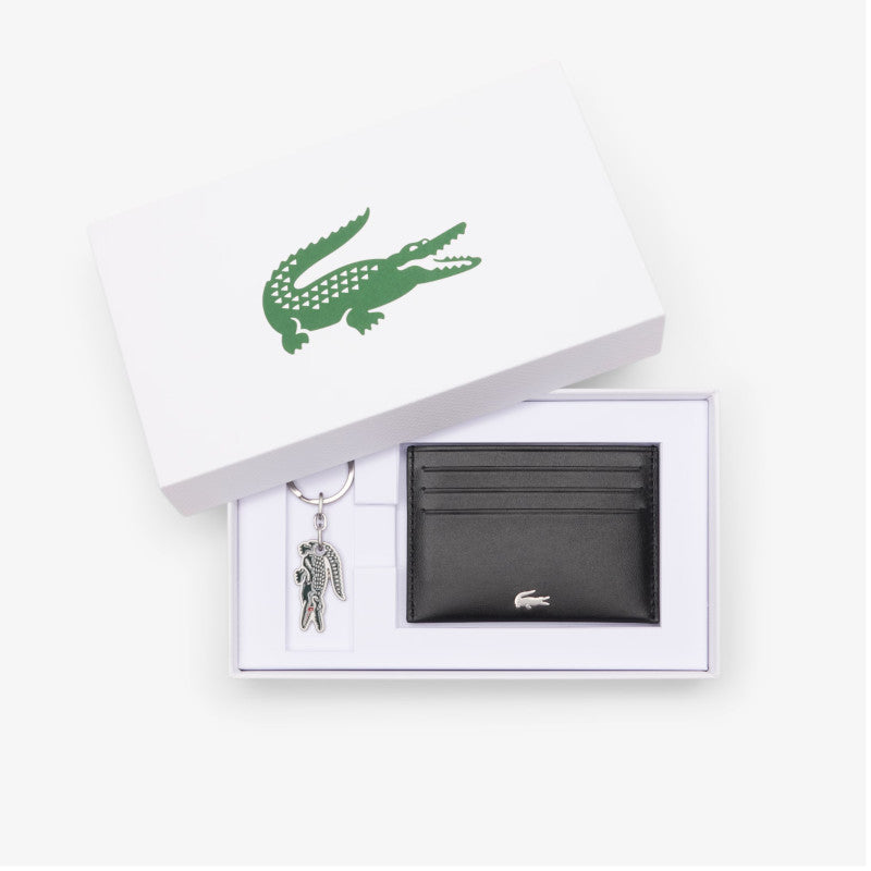 LACOSTE Coffret porte-cartes et porte-clés FG
