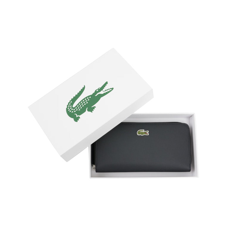 LACOSTE Grand portefeuille zippé L.12.12 Concept