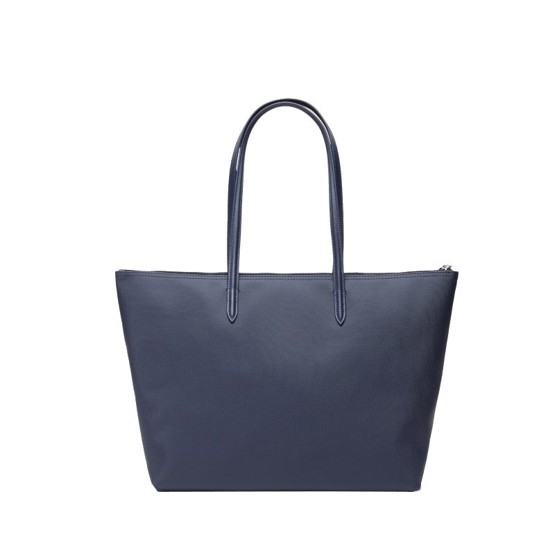 Bleu Nuit - LACOSTE Grand sac cabas L.12.12 Concept