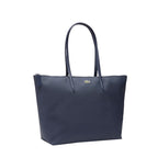 Bleu Nuit - LACOSTE Grand sac cabas L.12.12 Concept