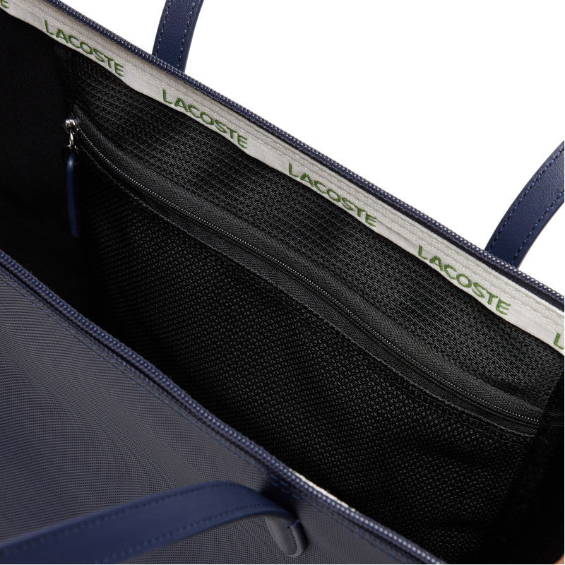 Bleu Nuit - LACOSTE Grand sac cabas L.12.12 Concept