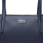 Bleu Nuit - LACOSTE Grand sac cabas L.12.12 Concept