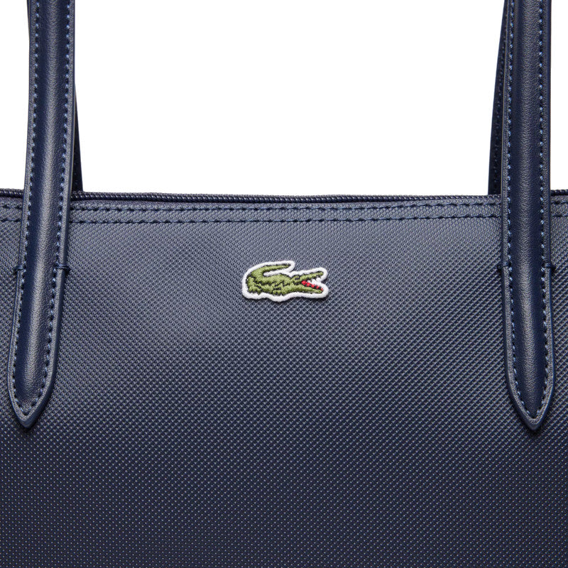 Bleu Nuit - LACOSTE Grand sac cabas L.12.12 Concept