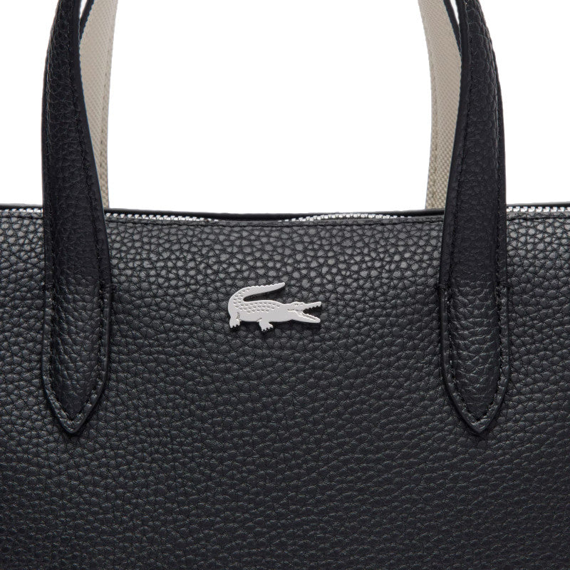 Noir Farine - LACOSTE Mini sac cabas Anna