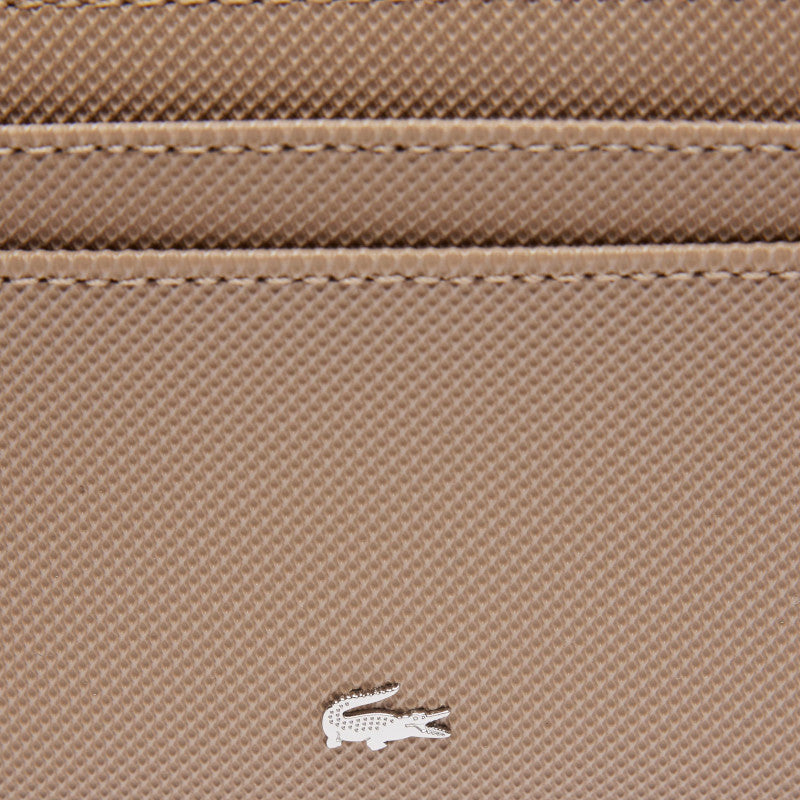 Taupe - LACOSTE Petit portefeuille zippé Daily City