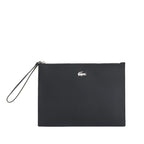 LACOSTE Pochette Anna en toile enduite piquée