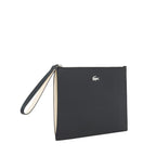 LACOSTE Pochette Anna en toile enduite piquée