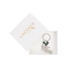 LACOSTE Porte-clés L Charms crocodile en strass