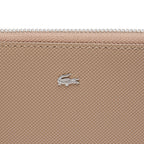 Taupe - LACOSTE Portefeuille zippé Daily City