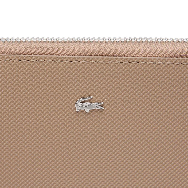 Taupe - LACOSTE Portefeuille zippé Daily City