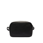 Noir - LACOSTE Sac à bandoulière City Court en cuir grainé