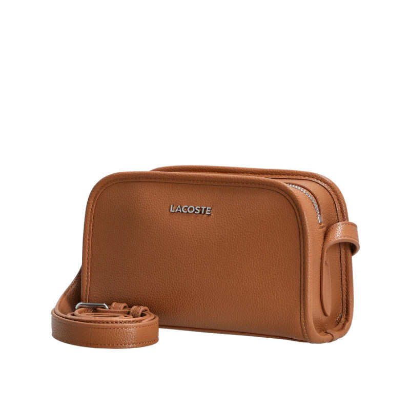 Camel - LACOSTE Sac à bandoulière Crossover Bag S