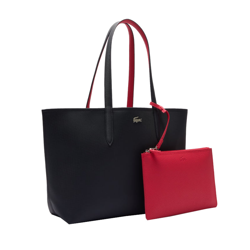 LACOSTE Sac cabas Anna réversible bicolore