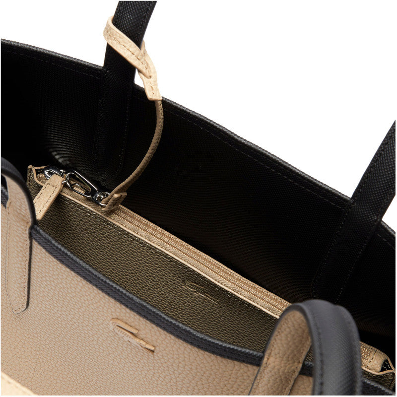 LACOSTE Sac cabas Anna réversible bicolore