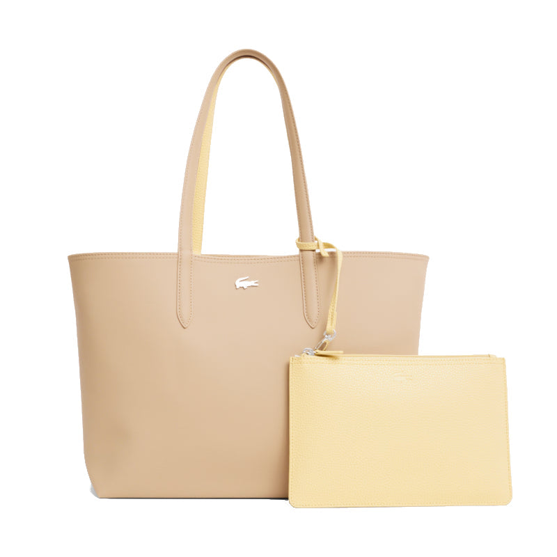 Viennois Soja - LACOSTE Sac cabas Anna réversible bicolore