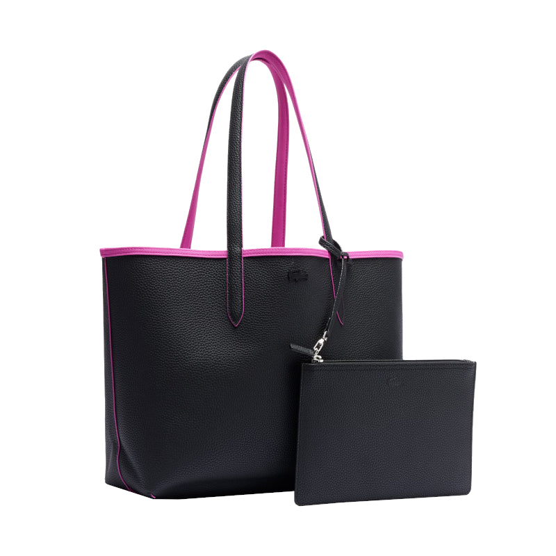 LACOSTE Sac cabas Anna réversible bicolore