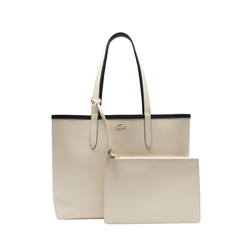 LACOSTE Sac cabas Anna réversible bicolore
