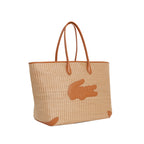 LACOSTE Sac cabas Summer Pack en raphia