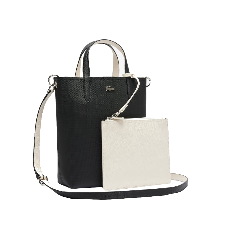 LACOSTE Sac cabas vertical Anna réversible