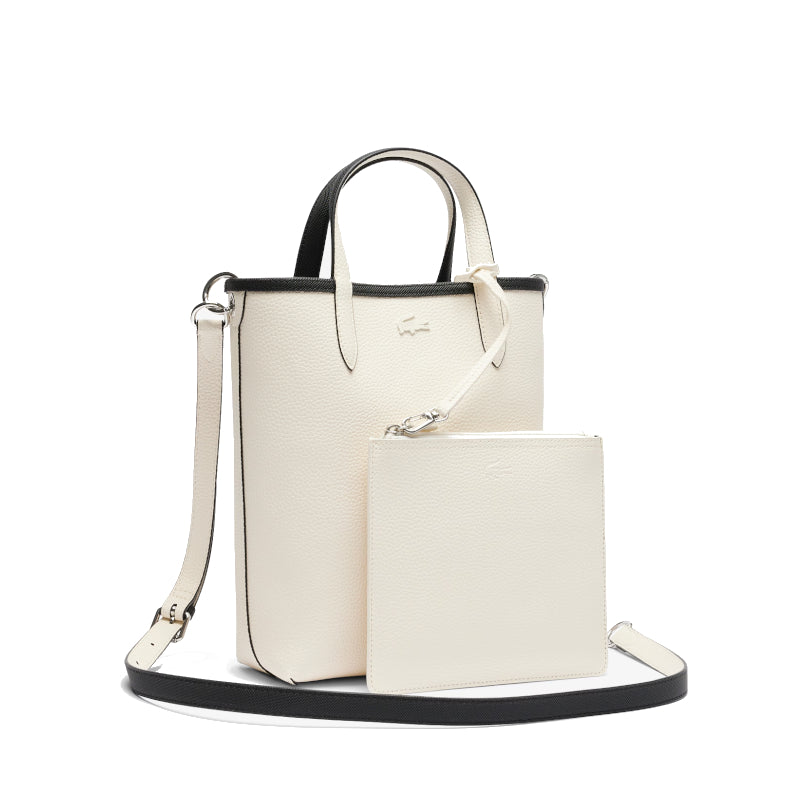 LACOSTE Sac cabas vertical Anna réversible