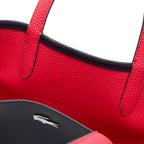 Abimes Petunia - LACOSTE Sac cabas vertical Anna réversible
