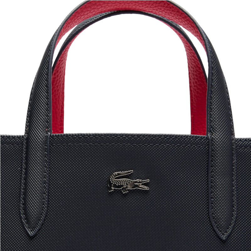Abimes Petunia - LACOSTE Sac cabas vertical Anna réversible