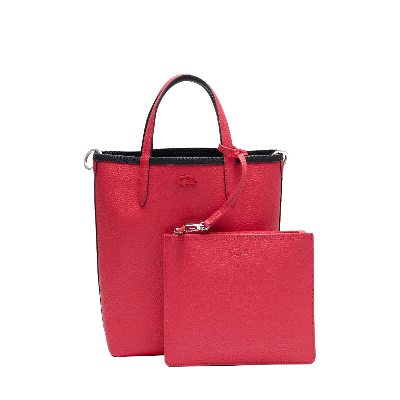 Abimes Petunia - LACOSTE Sac cabas vertical Anna réversible