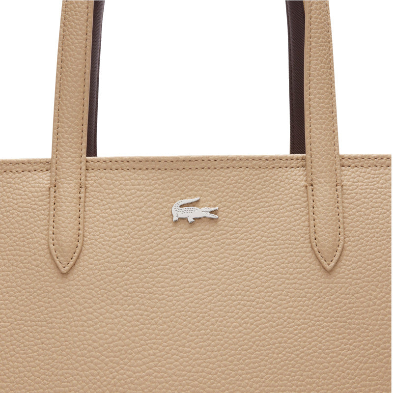 Viennois Puce - LACOSTE Sac cabas zippée Anna