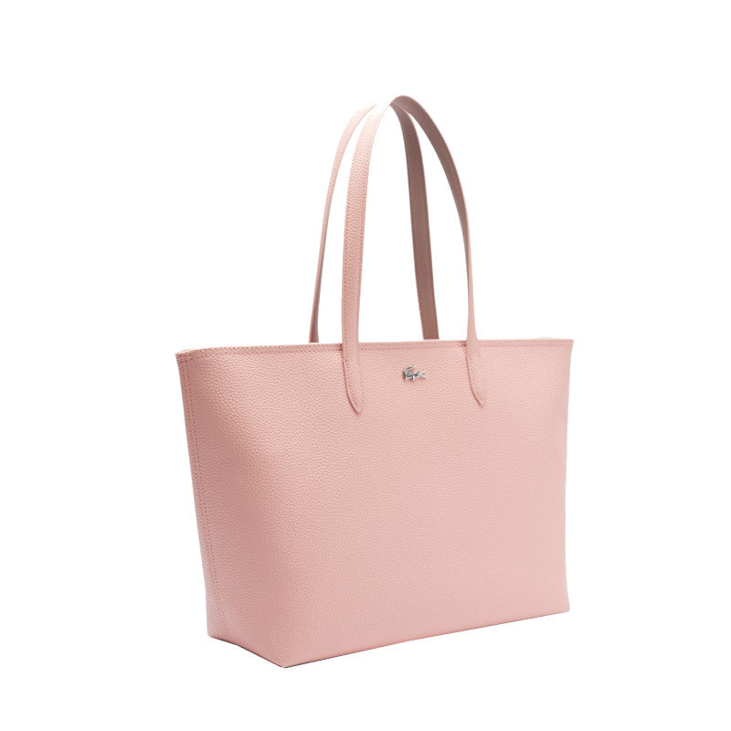 Rose Tan Antler - LACOSTE Sac cabas zippée Anna