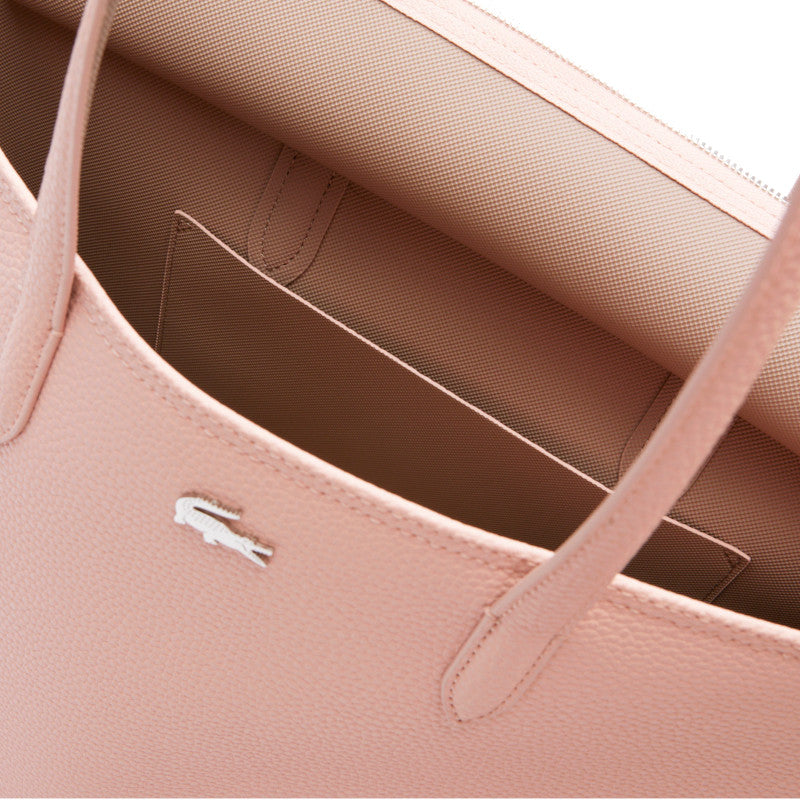 Rose Tan Antler - LACOSTE Sac cabas zippée Anna