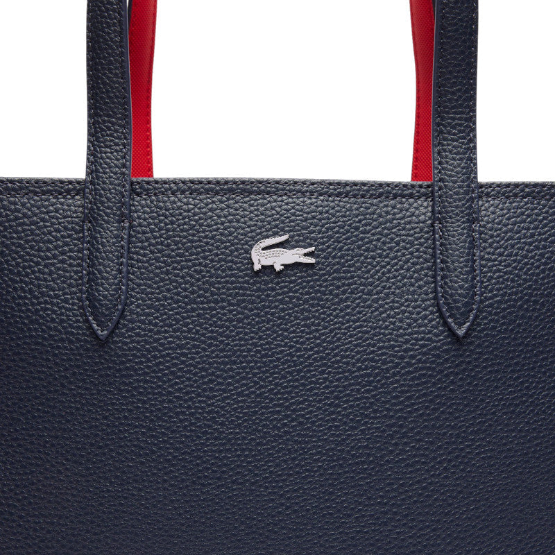 Bleu Marine - LACOSTE Sac cabas zippée Anna