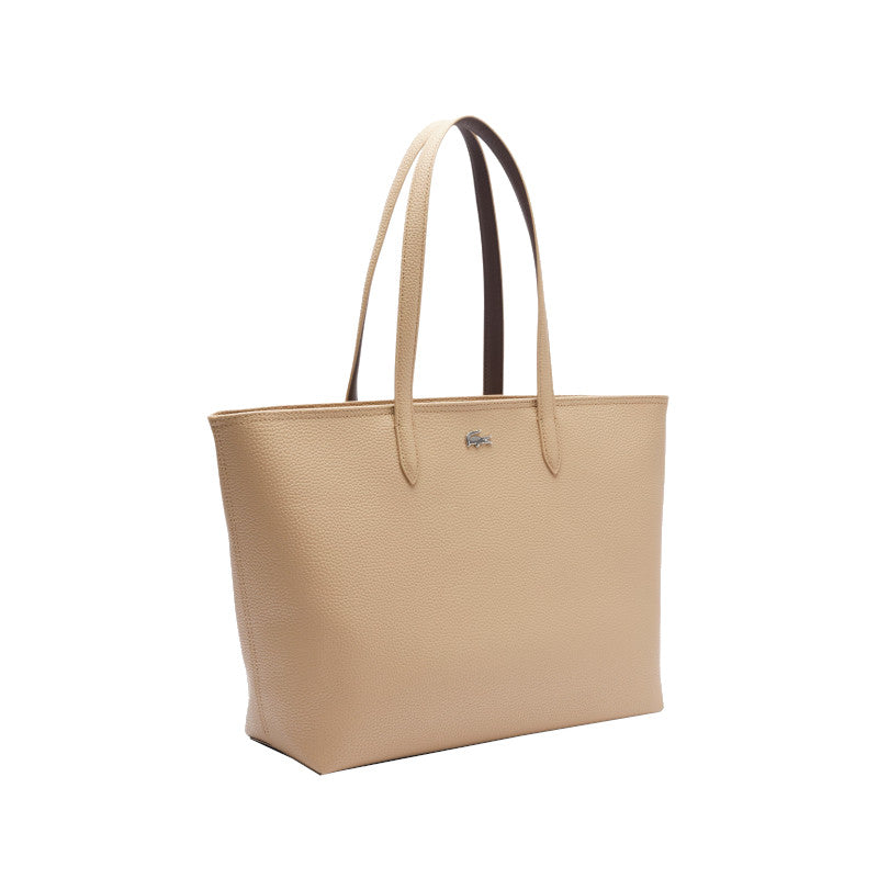 Viennois Puce - LACOSTE Sac cabas zippée Anna