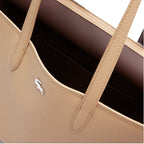 Viennois Puce - LACOSTE Sac cabas zippée Anna