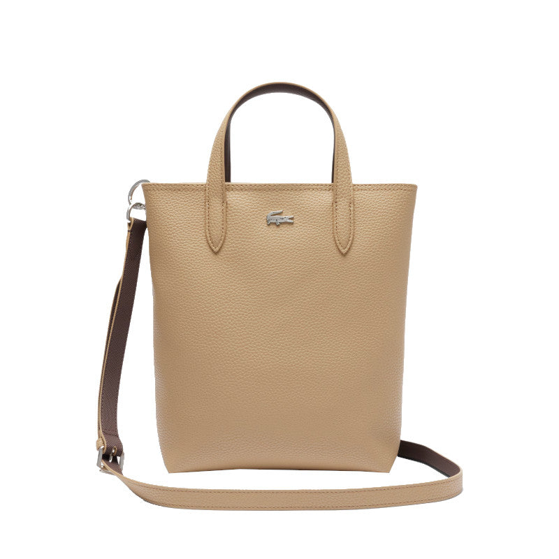 Viennois Puce - LACOSTE Sac fourre-tout vertical double face Anna